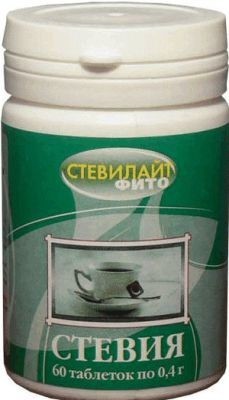 Стевилайт таблетки 400мг, 60 шт.