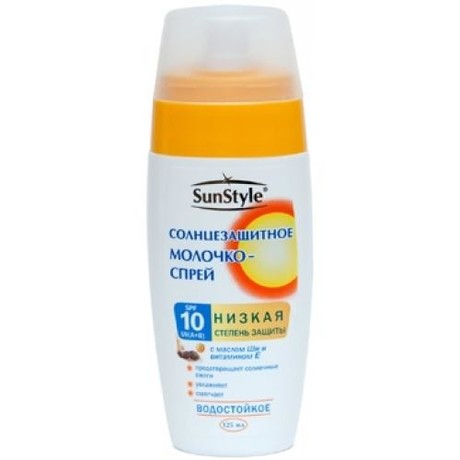 Молочко-спрей SUN STYLE солнцезащитное SPF-10 125мл