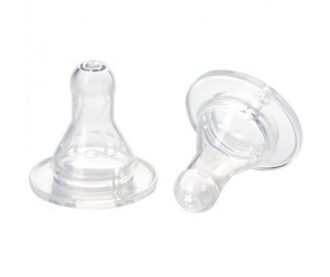 Соска МИР ДЕТСТВА 12066 "Сочи 2014" силиконовая для бутылочки со стандартным горлом, 2 шт.