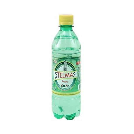 Вода питьевая STELMAS Zn-Se 0,5л (газ.)