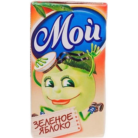 Сок МОЙ зеленое яблоко 0,95л