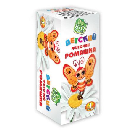Чай лечебный РОМАШКА фильтрпакеты 1,5г, 20 шт.  детский