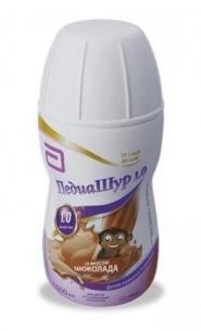 ПедиаШур 1 специальный продукт с пищевыми волокнами Шоколад 200мл
