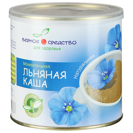 Каша ВЕРНОЕ СРЕДСТВО льняная 375г