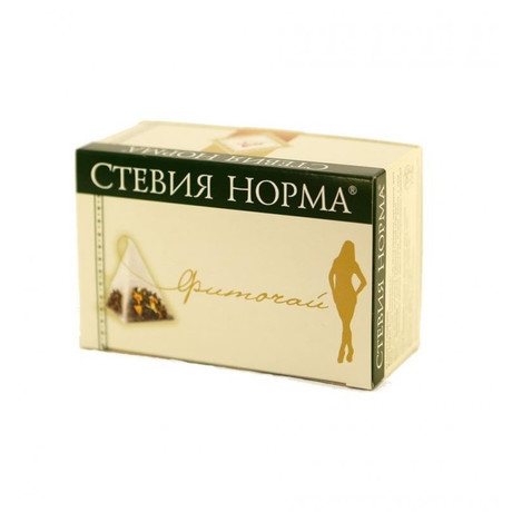 Чай лечебный СТЕВИЯ НОРМА фильтрпакеты 2г, 20 шт.