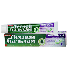 Зубная паста ЛЕСНОЙ БАЛЬЗАМ Комплексная защита десен с биогранулами 75 мл