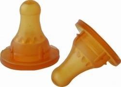 Соска КУРНОСИКИ латексная стандартная медленный поток (с 6 мес.)