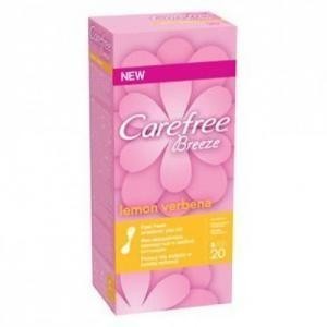 Прокладки гигиенические CAREFREE BREEZ LEMON VERBENA, 20 шт.