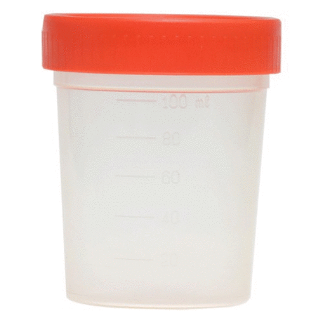 Контейнер КЛИНСА для сбора биоматериалов 125мл стерильный с крышкой (инд. уп.)