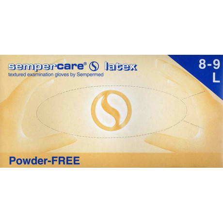 Перчатки смотровые нестерильные разм. S (латекс. SAFE CARE повышенной прочности)