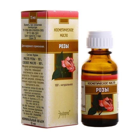 Масло косметическое Розы 15мл