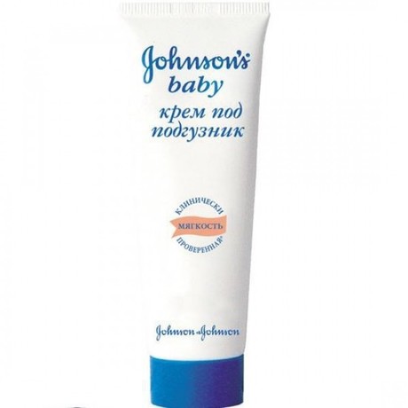 Крем детский ДЖОНСОН baby Нежность природы под подгузник 55г