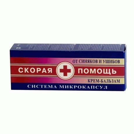 Скорая помощь от синяков и ушибов крем-бальзам 75мл