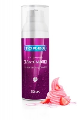 Гель-смазка TOREX Клубника сладкая 50мл