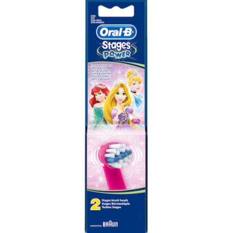 Насадка для зубной щетки ORAL-B Stages power, 2 шт.