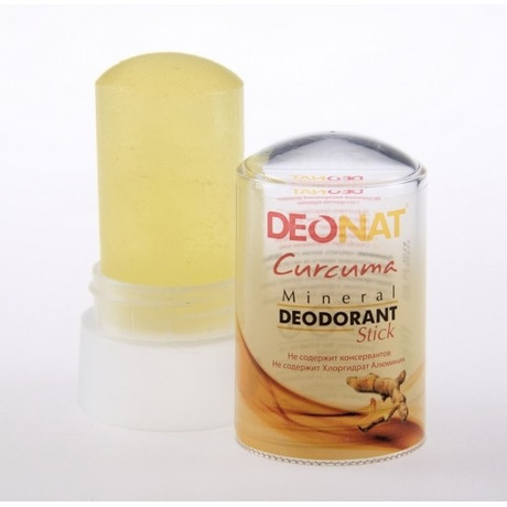 Дезодорант DEONAT кристалл Куркума и Глицерин 60г (стик)