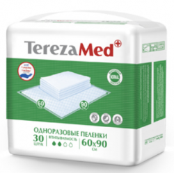 Пеленки TEREZA MED Normal одноразовые 60 x 90, 30 шт.