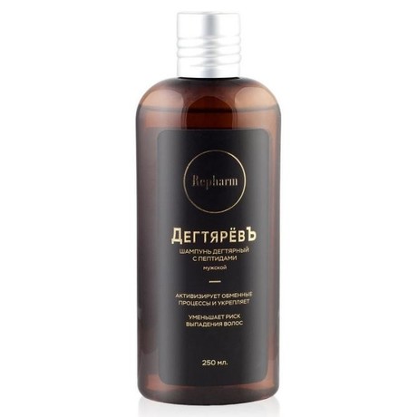 Шампунь ДЕГТЯРЕВЪ Дегтярный с пептидами для мужчин 250мл