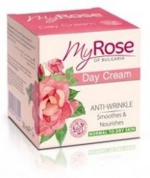 Крем MY ROSE of BULGARIA для лица дневной против морщин 50мл