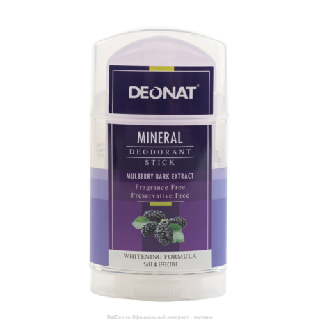 Дезодорант DEONAT кристалл Тутовник 100г (вывинч.)