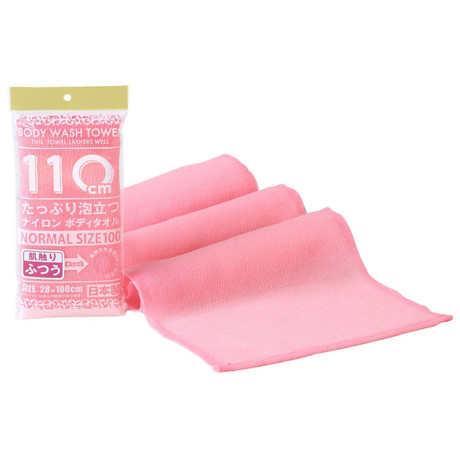 Мочалка Японская мягкая для нежной кожи 28х100см