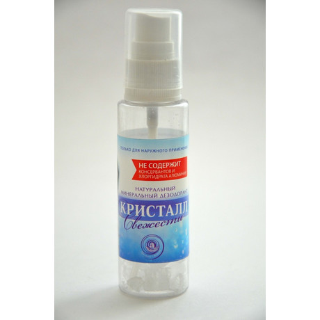 Дезодорант КРИСТАЛЛ Свежести Квасцовый спрей 100г