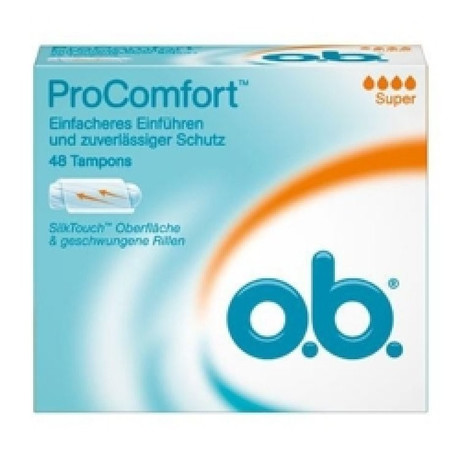 Тампоны гигиенические O.B. ProComfort Super, 48 шт. (промо)