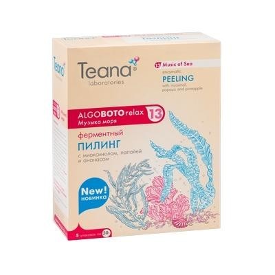 Средство TEANA Laboratories "ALGO BOTORELAX" пилинг ферментный Музыка моря 30 г, 5 шт.