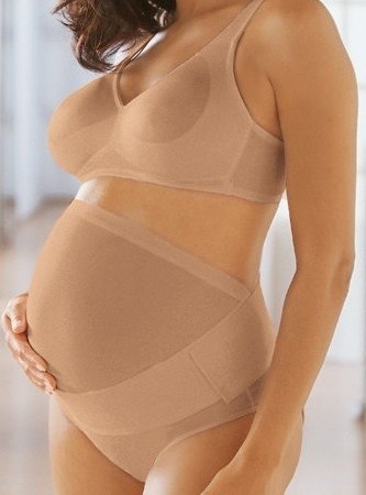 Бандаж EXTRA PLUS дородовый (с застежкой Велкро) с антимикробным слоем компрессионный  разм. 8