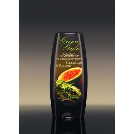 LIV DELANO Green Style бальзам-кондиционер "Пассифлора-Розмарин" для тонких, ослабленных волос от выпадения 200г