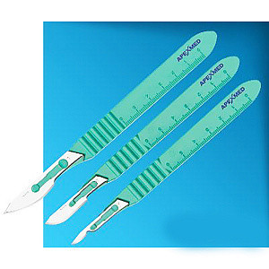 Скальпель APEXMED однораз. стер. №12