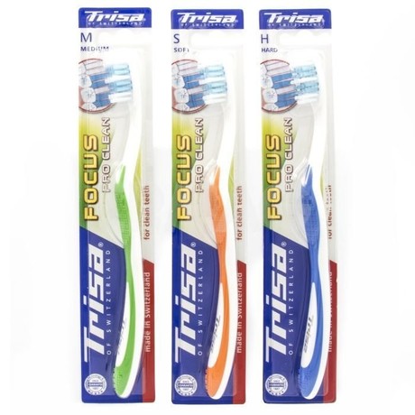 Зубная щетка TRISA Focus soft