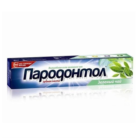 Зубная паста ПАРОДОНТОЛ зеленый чай 124г