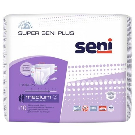 Подгузники для взрослых SENI Medium Plus, 10 шт.