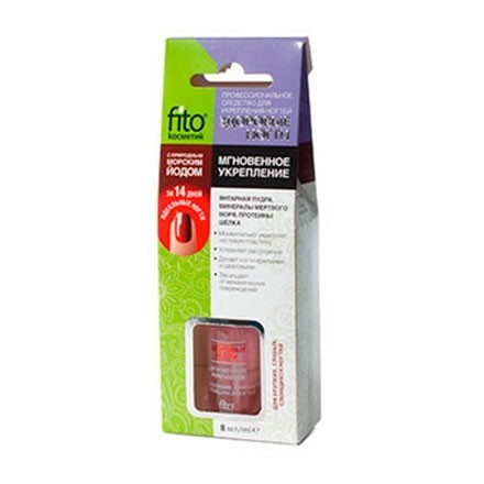 Средство ЗДОРОВЫЕ НОГТИ мгновенное укрепление 8мл