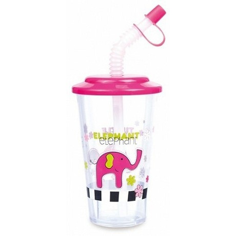 Поильник CANPOL BABIES 320 мл с трубочкой