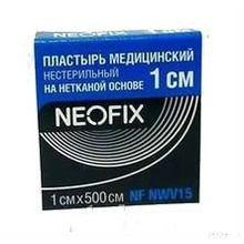 Лейкопластырь NEOFIX 1 х 500см (нетканая основа)