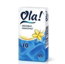 Платок носовой OLA Kleo трехслойные 