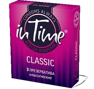 Презерватив IN TIME, 3 шт. Сlassic (классические)