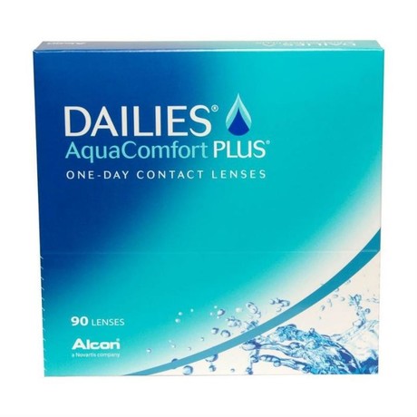 Линзы DAILIES Aqua Comfort Plus (30 дней) BC 8.7 контактные корриг. (-4,50)