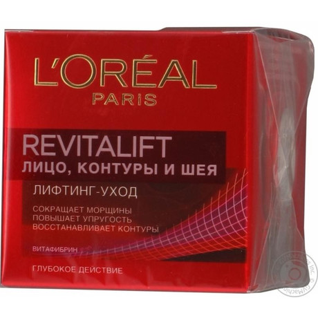 LOREAL DERMO-EXPERTISE RevitaLift Уход лифтинг для лица и шеи 50 мл