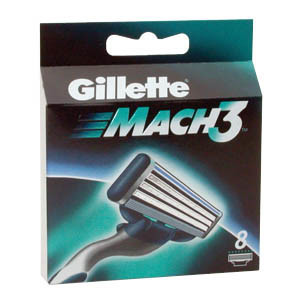 Лезвия бритвенные GILLETTE Mach-3 Start, 8 шт.