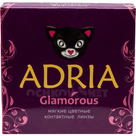 Линзы ADRIA Glamorous тон 2 blue (0.00)
