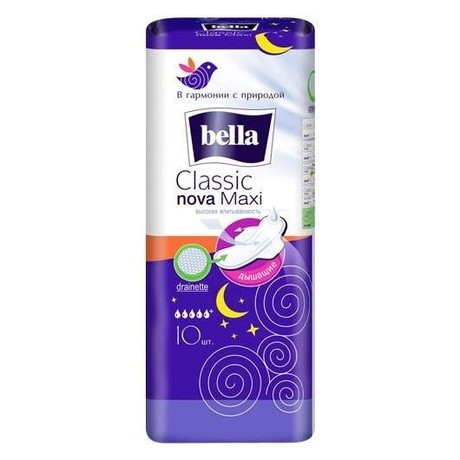 Прокладки гигиенические BELLA NORMAL Maxi, 10 шт. (drainette)
