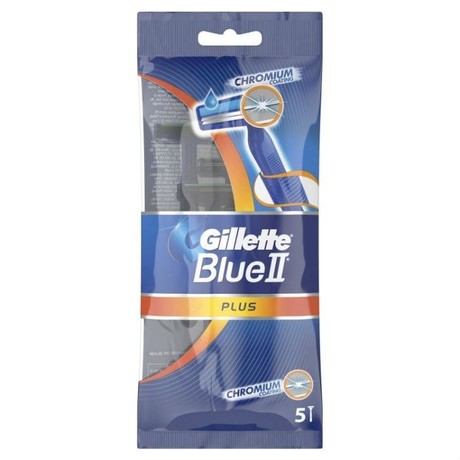 Бритвенный станок Gillette Blue II одноразовый для женщин, 5 шт.