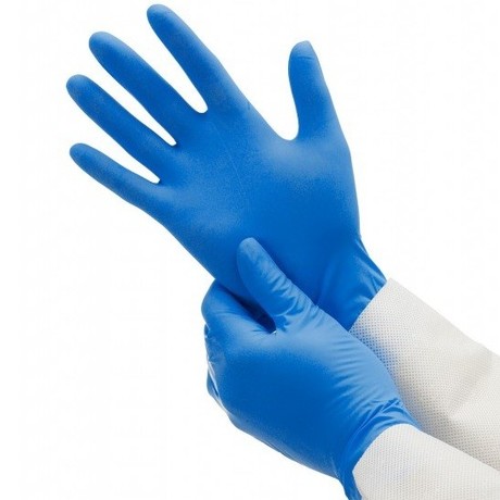 Перчатки смотровые нестерильные разм. XL (нитриловые синтетические), 45 пар