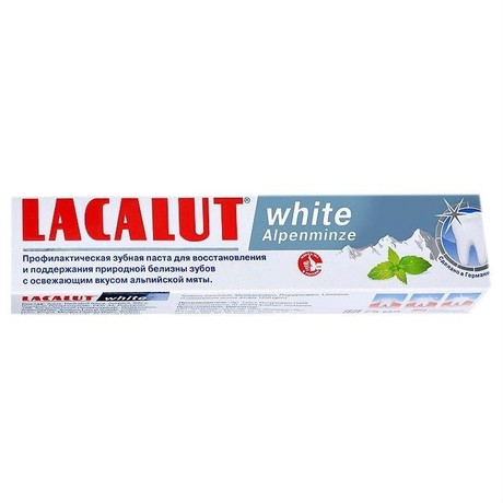 Зубная паста ЛАКАЛЮТ White Alpenminze 75мл