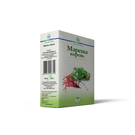 Марены корневище и корень пачка 50г