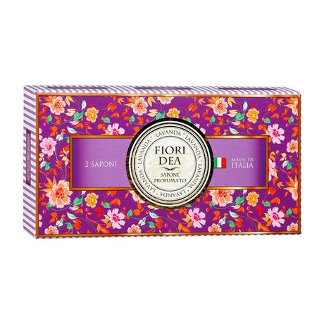 Мыло FIORI DEA лаванда и мандарин 125г,  2  шт.