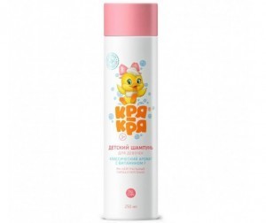 Пенка детская КРЯ-КРЯ для купания для самых маленьких с витамином F 250мл